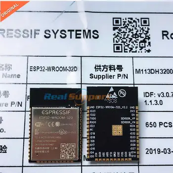 100PCS ESP32-WROOM-32D Wi-Fi+BT+BLE ESP32 Modul 32Mbits 4 mb Flash-Hukommelse Espressif Originale bedre RF perfermance