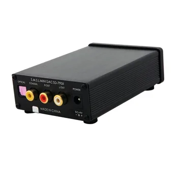 Nye SMSL SD793-II MINI-HIFI-DAC Digital Audio Dekoder Hovedtelefon Forstærker PCM1793 DIR9001 Optical Coaxial Indgang 24BIT