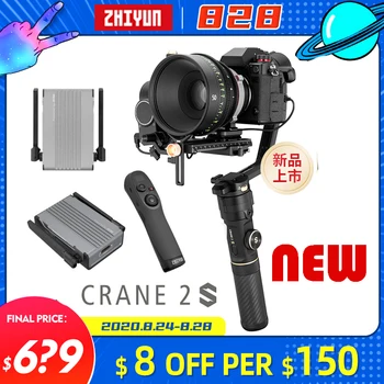 Zhiyun Kran 2S 3-Akse Håndholdte Gimbal Stabilisator Bluetooth-5.0 til Canon Nikon Sony DSLR-Kamera Crane2S VS DJI Ronin S