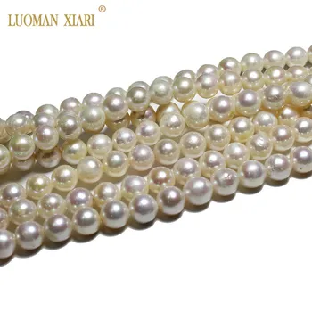 Fine AAA- Naturlig Barok Perle Runde Edison Pearl Perler Til Smykker at Gøre DIY Armbånd, Halskæde, Øreringe 8-10mm