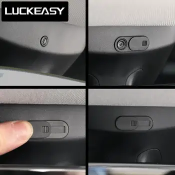 LUCKEASY webcam dække for Tesla Model 3 2017-2019 Bil kamera privatlivets fred dækker Tesla Model Y