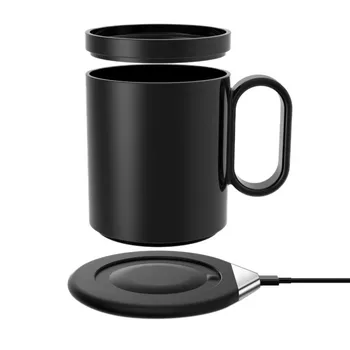 12V El-Varme Kop Kaffe Intelligent Trådløs Opladning oplader til iphone 8 X samsung S7 s8 s9 hurtig oplader