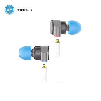 TINHiFi Tin Lyd T2 Dual Driver Metal HiFi Hovedtelefoner Kablet Øretelefoner Dynamisk Bas (dynamic bass MP3-Musik-DJ-Hovedtelefoner Mmcx Udskifteligt Kabel