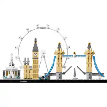 Byens Arkitektur Skyline London, Big Ben pariserhjul byggesten Kit Sten Sæt, Klassisk Model, Børn, Legetøj til Børn, gaver