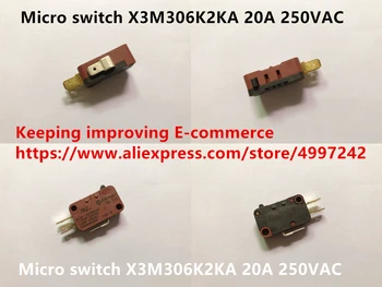 Originale nye micro switch X3M306K2KA 20A 250VAC