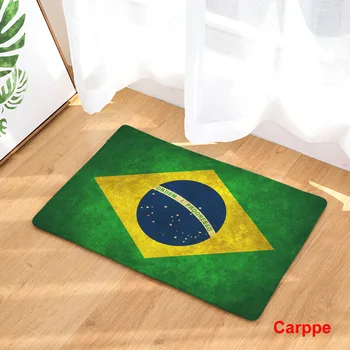 CAMMITEVER Usa, England, Brasilien Flag, Non-slip Mat Foyer Fod Tæppe Tæppe Husstand Køkken Døren Pad Mode Tæpper