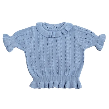 Efterår Baby Piger at Strikke Tøj Sæt Sweater+Nederdele PP Shorts Dejlige Prinsesse Style Foråret Børn Strikke Tøj der Passer
