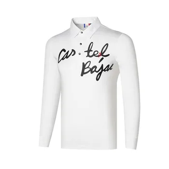2020Q Mænds Sportstøj Lange Ærmer Golf T-Shirt 3colors Golf Tøj S-XXL Valg Fritid Golf Shirt Gratis Fragt