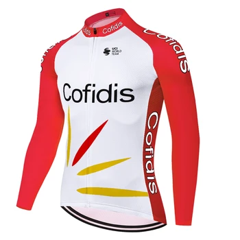 2020 cofidis team cykling lange bukser sommer forår cyklus bukser hurtig tør team bretele ciclismo masculino 20D gel pad