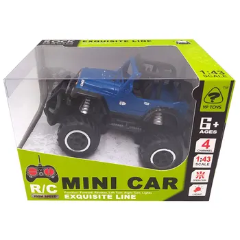 R/U-maskine mini-bil, 1:43, baht, lys art. 200073980