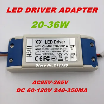 20-36W-Dc60-120V Isolere Led Driver Strømforsyning Ekstern Konstant Strøm Belysning Transformere For Diy Led Lys