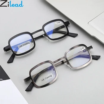 Zilead Legering Anti Blå Lys Læsning Briller Pladsen Anti-Stråling Prebyopia Briller Briller Briller Til Mænd, Kvinder