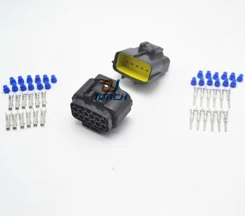 5 sæt 12 Pin Female Male AMP Denso 174661-2/184058-1 368537-1 Automotive Vandtæt Gear-skift Sensor Stikket