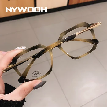 NYWOOH Mode Computer-Briller, der Rammer Kvinder Blå Lys Blokering Briller Ramme for Mænd strålingsbeskyttelse Briller