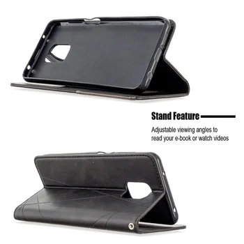 Prismatisk Læder Flip Case Til Xiaomi POCO X3 10T PRO LITE Redmi Bemærk 9S 10 8T K30 K20 MI 10 CC9 9T Magnetiske Wallet Cover