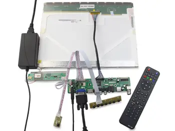 TV TV56 USB-AV-Audio DVI VGA LCD-HDMI RF-Controller board Kit for 17.1 LP171WP4(TL)(N1)/(TL)(B5) 1440X900 Skærm