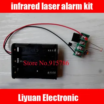 3pcs infrarød laser alarm kit / eksperiment med videnskab kit / lyd-og lys alarm / DIY-laser modul kit
