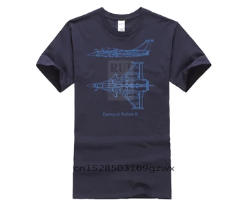 Mode 2019 tendens T-shirt i 2019, Mode i Høj Kvalitet Mærke Af Sjove Jet Fighter Dassault Rafale-Fly Tee t-shirt til mænd