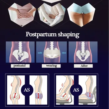 Kvinder Korrektion Bælte Body Shaping Slankende Recovery Bælte Lift Hoftebælte Butt Løfter Maven Organ Shaperen Kvindelig Kvindelig