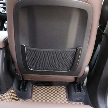 2stk For BMW X3 G01 2018 kulfiber Stil Bilen ABS Sæde Net Dekoration Frame Trim Bil Tilbehør