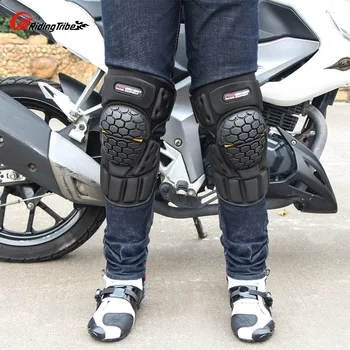 2 stk Motocross Beskyttelsesudstyr Tyk Bære Refleksion Sport Albue Knæ Puder Protector Guard Motorcykel Protector Armors Sæt