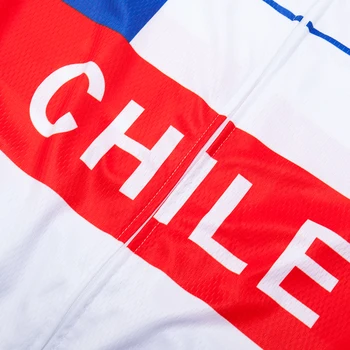 TEAM 2019 CHILE TRØJE 9D Cykel Shorts Sæt Ropa Ciclismo Herre Summer Quick Dry Pro Cykel Maillot Bukser Tøj