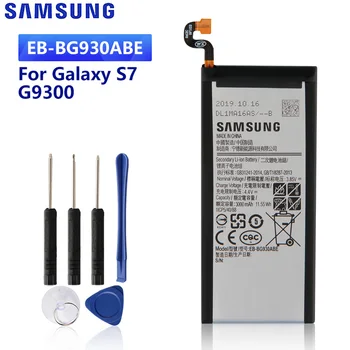SAMSUNG Oprindelige Erstatning Batteri EB-BG930ABE Til Samsung GALAXY S7 G930F G930A G9300 G9308 SMG9300 EB-BG930ABA 3000mAh