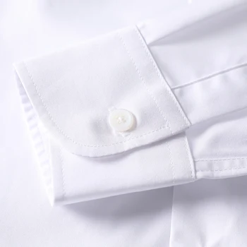 Nye Ankomst Mænd Shirt Slank med Lange ærmer Tøj mandlige Breve Udskrive Chemise homme Business mandlige dress Shirts Stor Størrelse