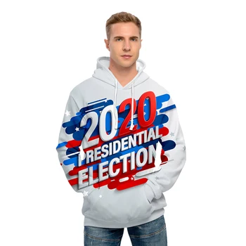 Nye trump Hættetrøjer USA Flag Trump Design Sweatshirt trump 2020 Holde Amerika Store 3D-Print, Mænd/Kvinder, Hip Hop Jakker Hættetrøje