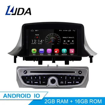 LJDA 7 Tommer 1 Din Android 10.0 Bil DVD-Afspiller Til Megane 3 Fluence 2009-WIFI GPS Radio Mms-Rat Stereo DSP