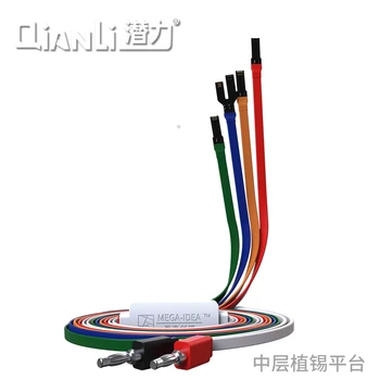 Qianli Test af strømforsyningen Kabel Med On/Off Switch motherboard reparation af iPhone, samsung, huawei Android Mobiltelefon strømforsyning