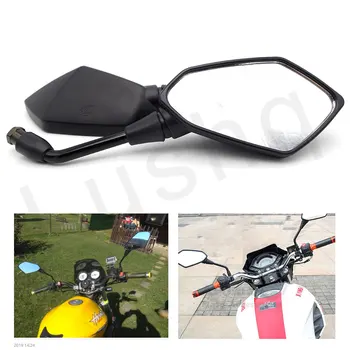 Motorcycle Mirror 8MM 10MM Retrovisor Moto Accessories For ktm 1290 super duke r ktm 690 bmw r850r honda cbr 250r suzuki gsx750f