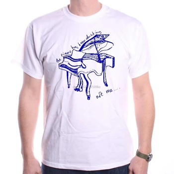 Inspireret Af Tom Waits T-Shirt - Klaver Har Drukket Classic Rock T-Shirt