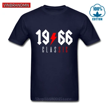 Klassisk 1966 T-shirt mænd 54 år fødselsdag Tee shirt Legender er født i 1966 T-shirts Lavet i 1966 originale dele t-shirts