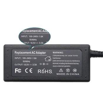 18,5 V 3,5 65W AC adapter oplader til EliteBook 8440p 8530p 7.4*5.0 mm