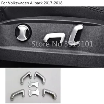 Autostol indstillingsringen Knappen Trim 6stk For VW-Volkswagen Passat-B8 Sedan Variant Alltrack 2016 2017 2018 2019