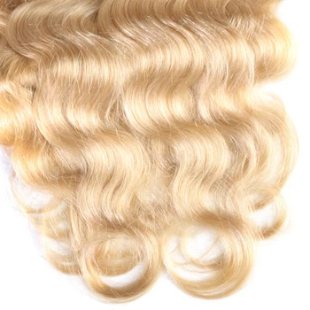 Hovedet Fuld Brasilianske Maskine Lavet Remy Hair #60 Blonde 12