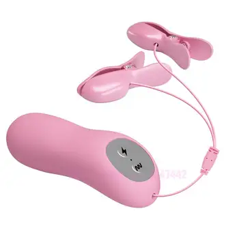7 Vibrationer Brystvorte Vibrator Plus 3 Hastigheder Electro Sex Brystvorte Klemme, Wibrator Sexlegetøj Til Kvinde Klitoris Eroticos Sex Shop.