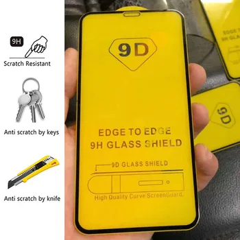 50stk 9D Fuld Dækning Hærdet Glas Til Redmi Note 7 5 Redmi K20 Pro 7A Skærm Protektor Til Xiaomi Redmi Note 6 Pro 4X Film