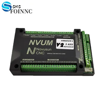 NVUM 5-akse Mach3 USB-kortet 200KHz CNC router 3 4 6-akset motion control-kort gren yrelsen for DIY gravering maskine