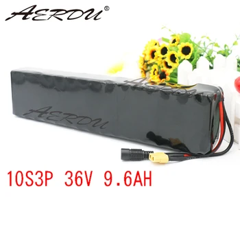 AERDU 36V 9.6 Ah 600watt 10Ah lithium batteri indbygget 20A BMS For mijia m365 pro scooter ebike cykel inde 18650 MH1