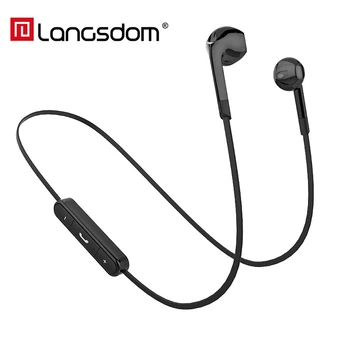 Langsdom BL6 Trådløse Hovedtelefon Bluetooth Hovedtelefoner Sport auriculares Bluetooth-Headset til Telefonen Half In-Ear Bluetooth headset