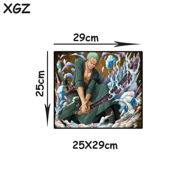 XGZ Animation musemåtte Sort Søm i Ét Stykke Den Stærkeste Sværdkæmper Zorro Kontor Bærbare Computer Spil, Tilbehør, Bruser Mat XL