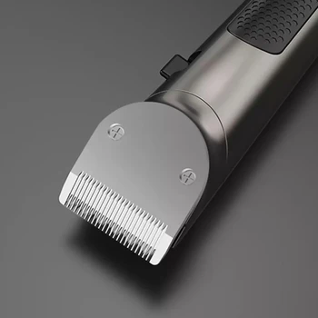 Xiaomi Youpin RIWA RE-6305 Professionelle Hair Clipper Vaskbar Genopladelig Metal Krop Frisør-Trimmer Carbon Stål skærehoved