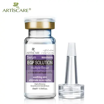 ARTISCARE EGF Løsning for Acne Behandling Hudorm Ar Fjernelse Anti Aging, Anti Rynke Kridtning Ansigt Reparation Faical Essens
