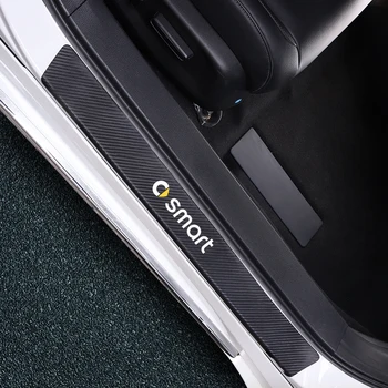 Bil Styling 4stk/sæt Bilen Dør Karmen Anti Ridse Carbon Fiber Klistermærker Til Mercedes-Benz, Smart W222 CLA GLA AMG-Tilbehør