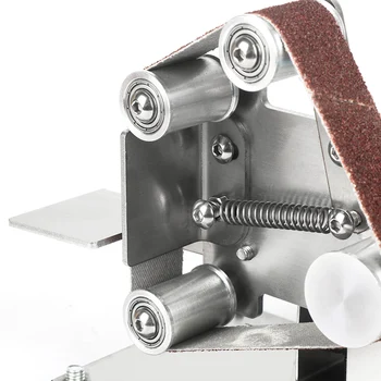 Mini Electric Bælte Maskine DIY Slibning Polering Machine Bærbare Metal båndsliber Kanter Slien Maskine båndsliber