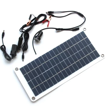 15W Solar batterioplader 18V Soldrevne Batteri Vedligeholder & Oplader,der er Egnet til bil, Motorcykel, Båd, Marine, RV,