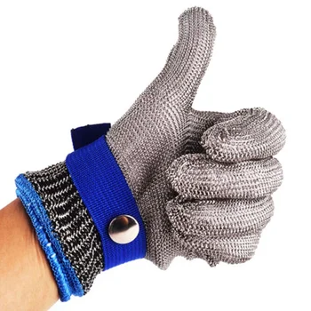 Hot Niveau 5 Anti-Cut Handske 316 Rustfrit Stål Af Høj Styrke, Høj Film Polyethylen Snitbeskyttende Beskyttelse Af Hænder