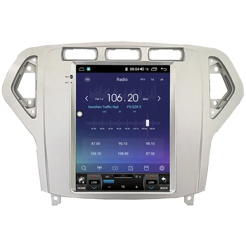 ZOYOSKII Android 10 lodret skærm Tesla Style bil gps mms-radio navigation-afspiller til Ford Mondeo 2007-2010